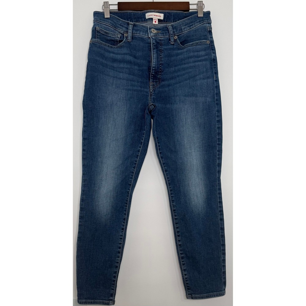 Lucky Brand Bridgette High Rise Skinny Jeans Women's 10/30A Ankle